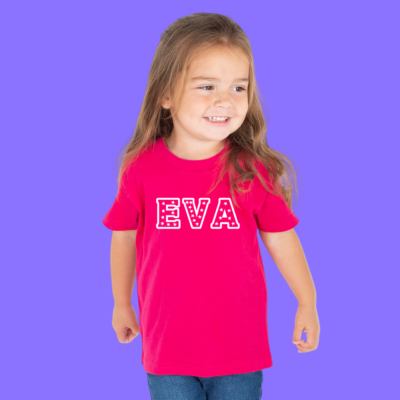 personalised kids tshirt